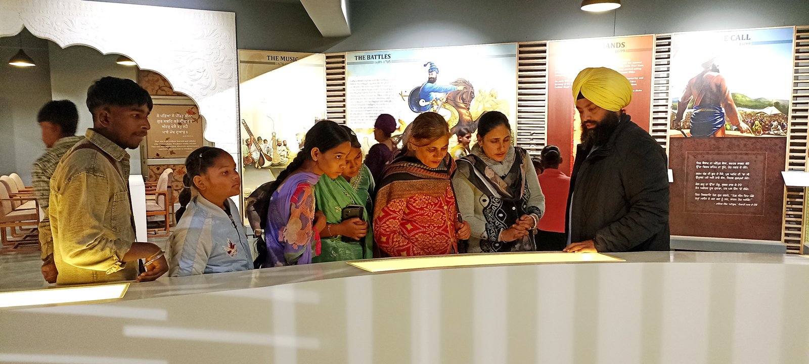 Sant Prem Singh Khalsa High School visit